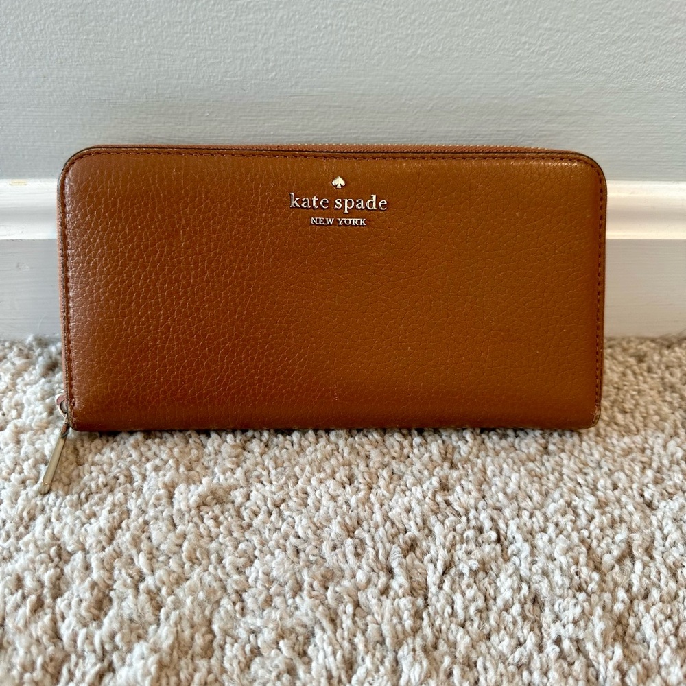 Kate Spade Brown Leather Wallet